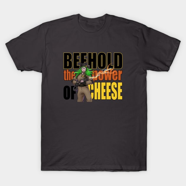 The Power of Cheese T-Shirt by artbygalen